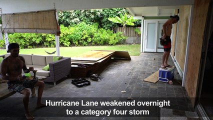Rare hurricane warning as Hawaii braces for major storm