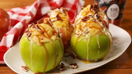 Caramel Apples Make The Perfect Ice Cream Cups
