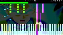 Super Saiyan Rose Theme Goku Black / Dragon Ball Super OST (Piano Tutorial) [Synthesia] Re