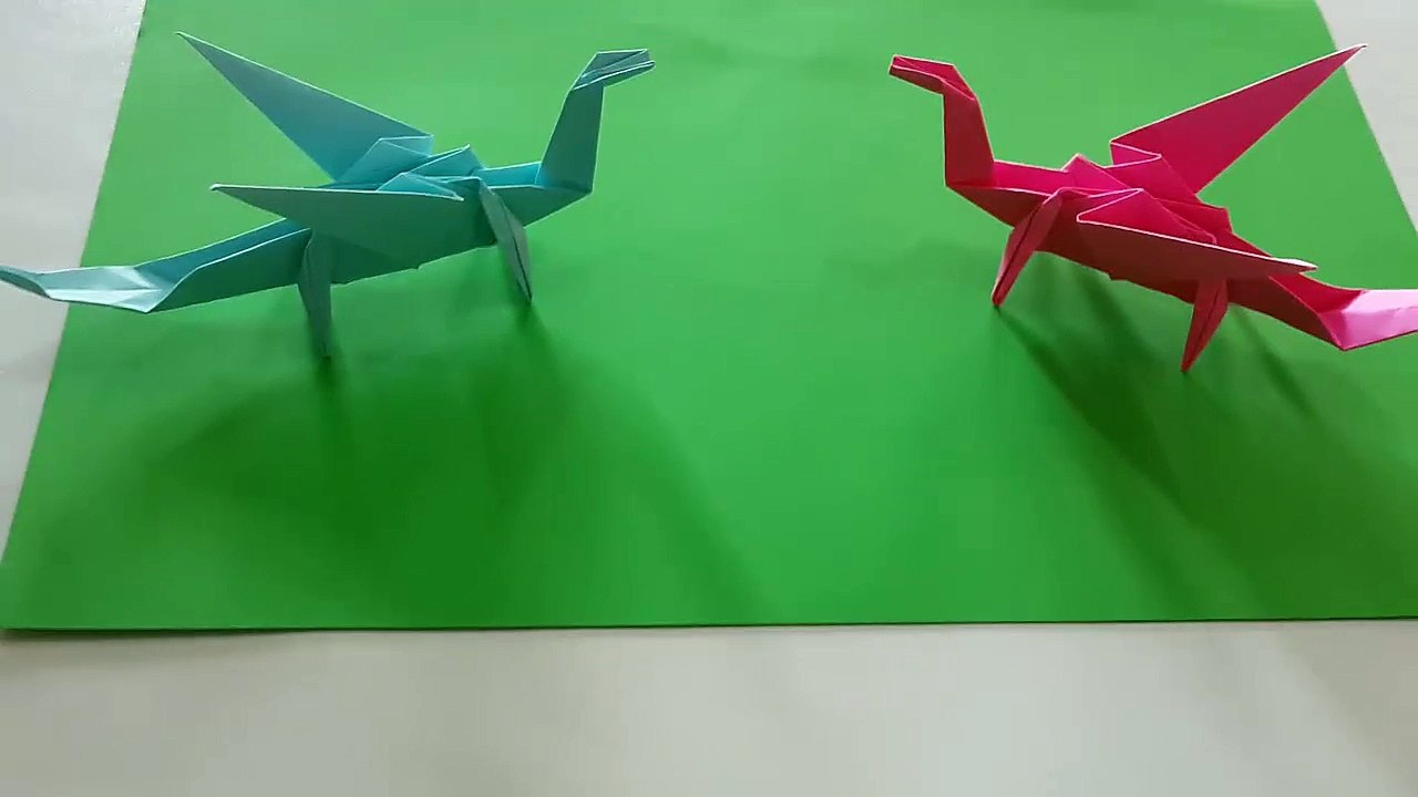 ORIGAMI DRAGON | ORIGAMICOOL | HOW TO MAKE PAPER DRAGON | COMO HACER UN DRAGON ORIGAMI