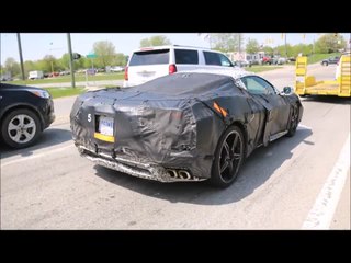 Mid-Engine Corvette Spy Shots Reveal New Details!