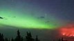 Timelapse Shows Northern Lights Swirl Next to Raging Wildfire in Canada