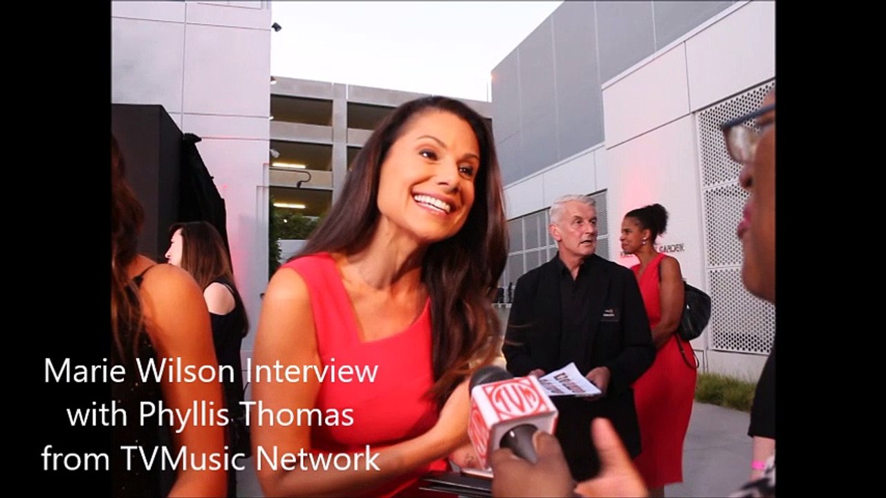 Marie Wilson of  "Ladies of the Lake" at 2018 Daytime Emmys Peer Reception