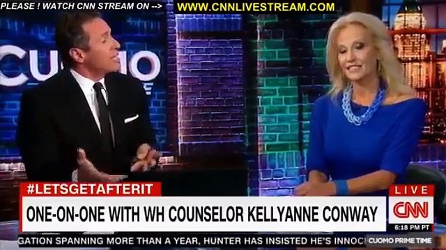 CNN Chris Cuomo Prime Time FULL interview with Kellyanne Conway today on cohen guilty charges Must Watch Heated Exchange