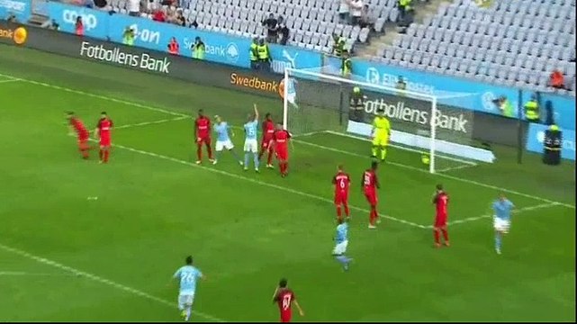 Markus Rosenberg Goal HD - Malmo FF 1 - 0 Midtjylland - 23.08.2018 (Full Replay)