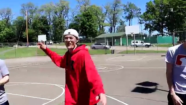 GREATEST BASKETBALL TRICKSHOTS EVER! IRL BASKETBALL ROULETTE MINI GAME