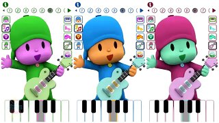 Talking Pocoyo Colors Reion Compilation Funny Videos for Kids #part 66