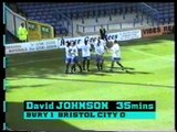 31 August 1996: Bury 4 Bristol City 0 (League)