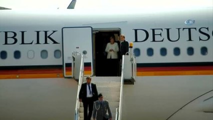 Almanya Başbakanı Merkel Gürcistan'da