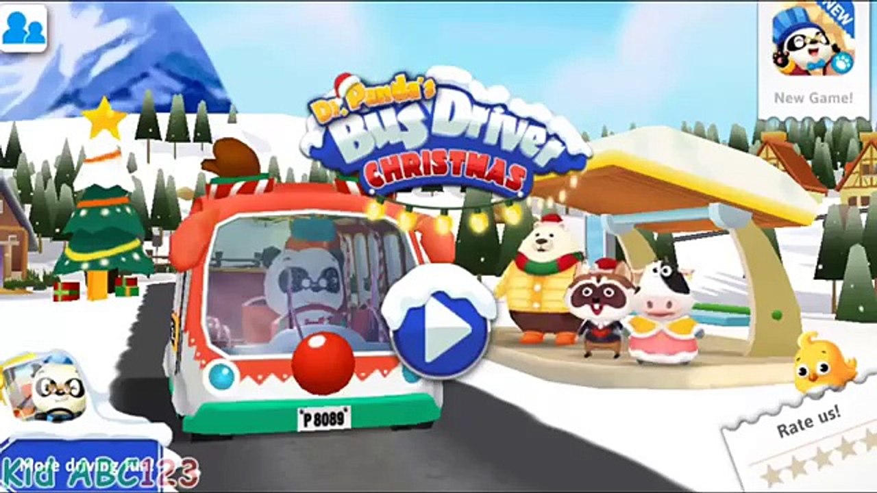 Dr. Pandas Bus Driver: Christmas Dr Panda Game for Kids
