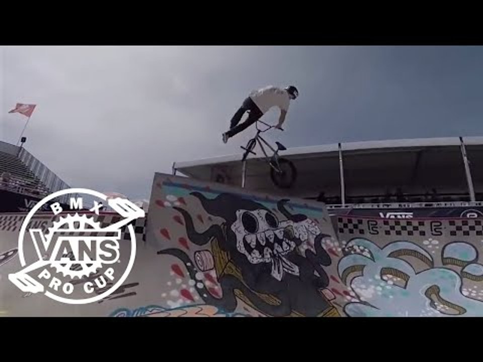 2017 BMX Pro Cup Course Preview Huntington Beach w/ Ryan Nyquist & Gary Young | BMX Pro Cup | VANS