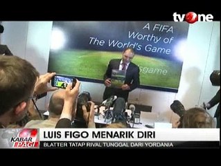 Jelang Pemilihan Presiden FIFA, Figo Mundur dari Pencalonan