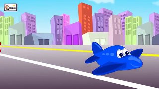 Colors Airplane Song | Learn Colors | Colors Song For Kids | Elearnin