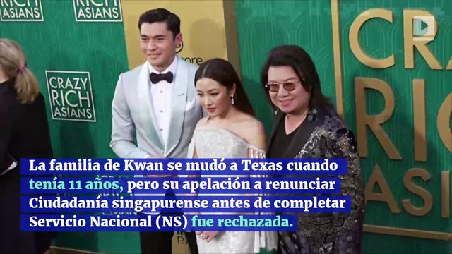 Autor de Locos ricos y asiáticos buscado en Singapur por evadir el servicio militar