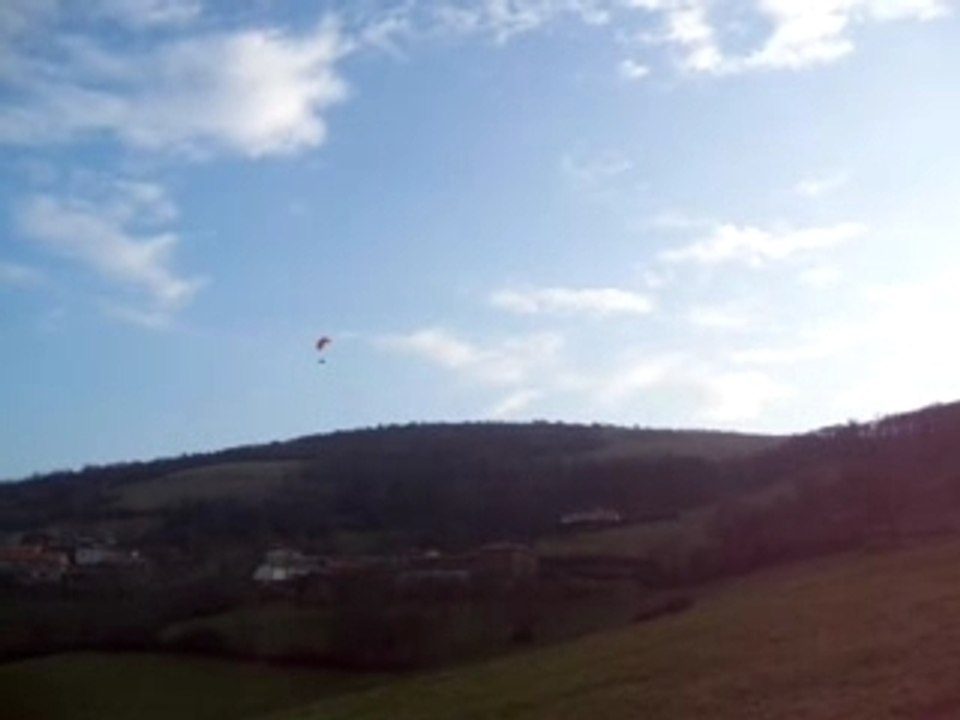 speed-flying pilat