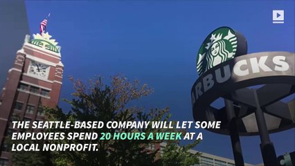 Starbucks to Pay Employees to Volunteer