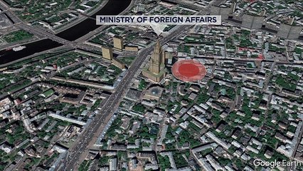 Нападение на полицейских в центре Москвы