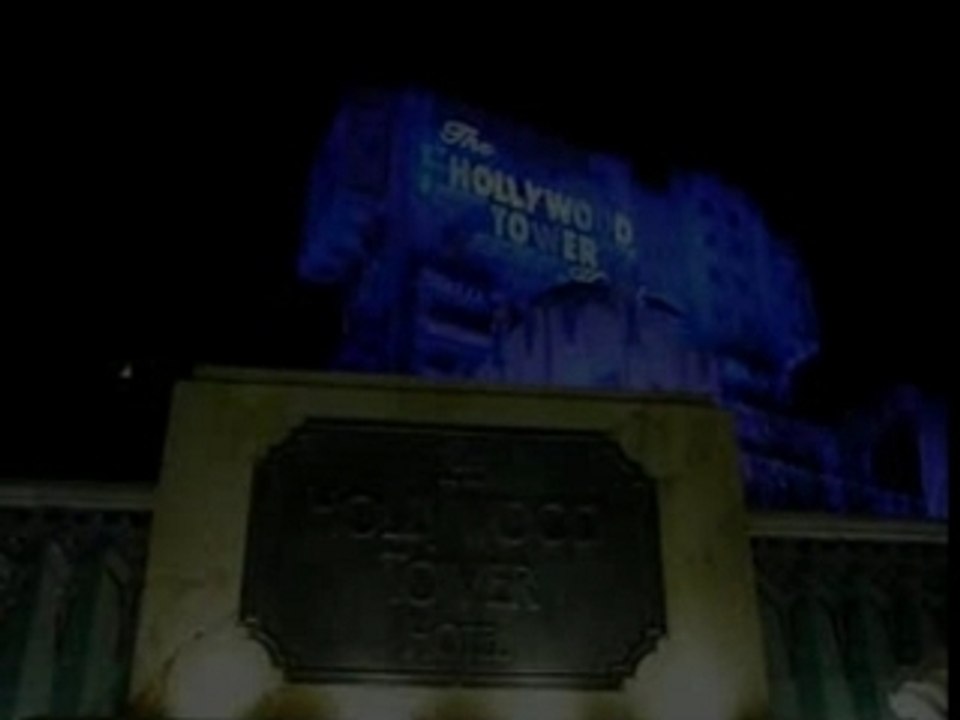 Logo tour de la terreur hollywood tower hotel