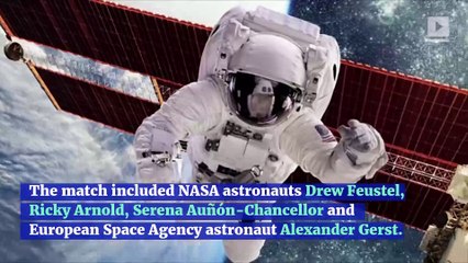 Astronauts Played First-Ever Tennis Match in Space