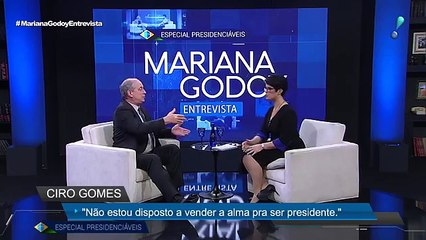 Mariana Godoy Entrevista com Ciro Gomes 29/06/2018