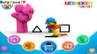 Pocoyo Playset Shape Tracer educational app for preschoolers