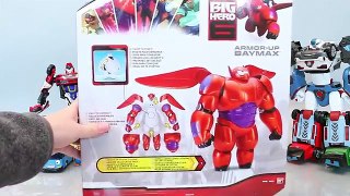 Disney Big Hero 6 Baymax Toys Play Doh Toy Surprise Eggs