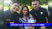 Police Officers Help Deliver Baby After Woman Goes Into Labor at Home