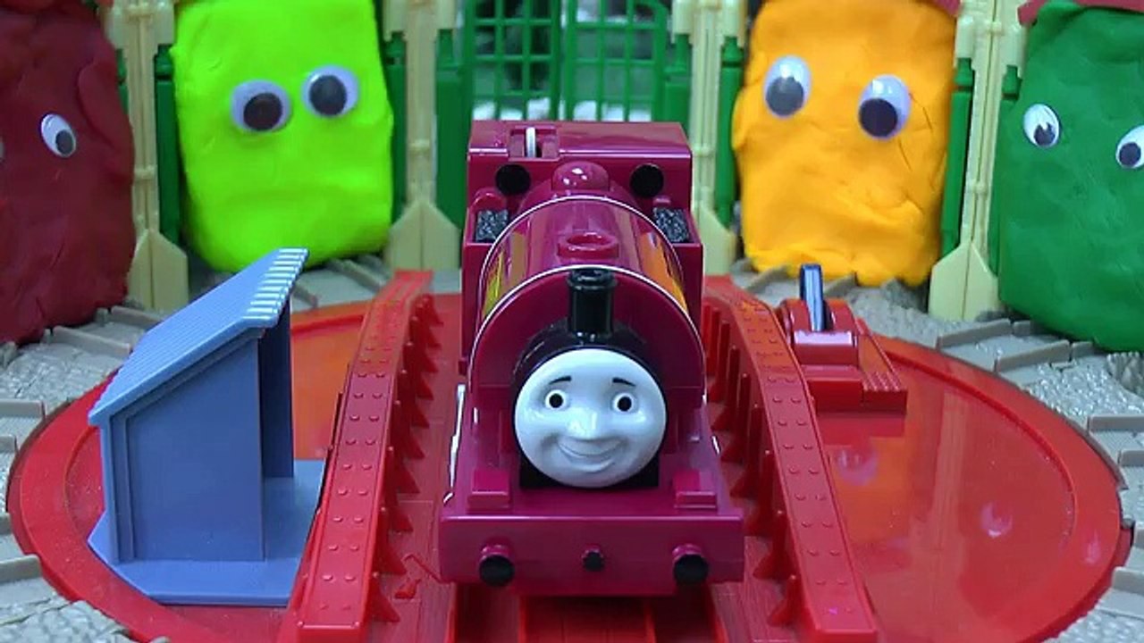 Play Doh Surprise Egg Toy Thomas The Train Shapes Kids Guess The Engines 3 Play Doh Thomas