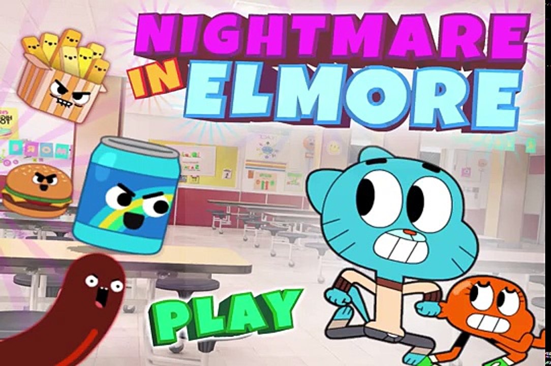 The Amazing World of Gumball: Nightmare In Elmore Burger Bun Bully (Cartoon Network Games)