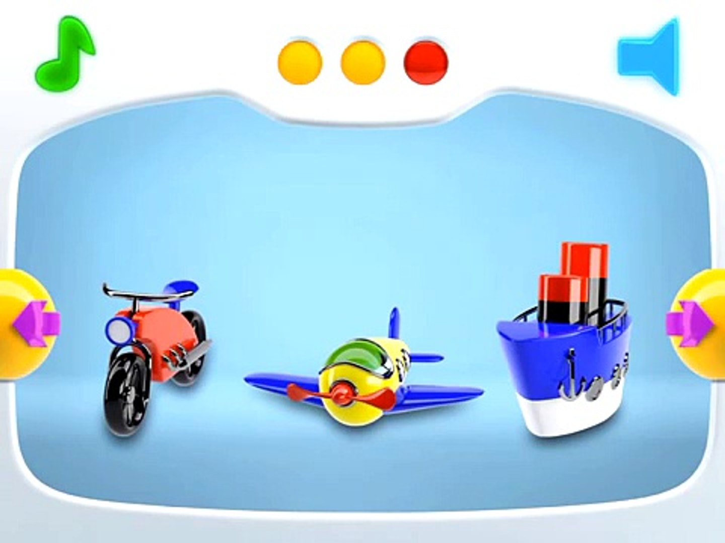 ⁣Мультики для детей Самолёт детское приложение для iPAD