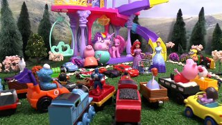Cars Story Video Race Thomas and Friends Minions Play Doh Micro Drifters Toys McQueen Supe