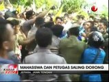 Aksi Ujuk Rasa Mahasiswa di Jepara Berlangsung Ricuh