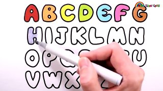 Kids Learning Alphabets ABC | Learn Coloring and Painting Videos for Kids