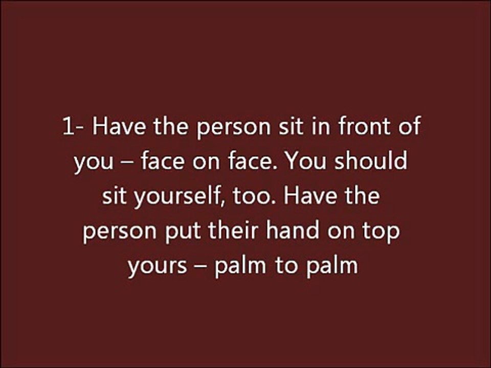 how to hypnotize people easily