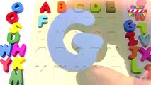Learn Alphabet with Animals for children | Learning A To Z Alphabets For Kids | Wooden abc