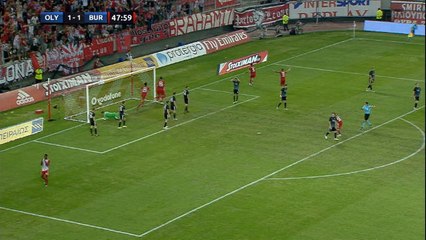 Ligue Europa - Un doublé de Fortounis et l'Olympiakos domine Burnley