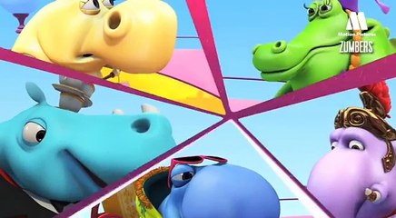 Learn numbers in Portuguese, portuguese for children with cartoons Zumbers, pacifier