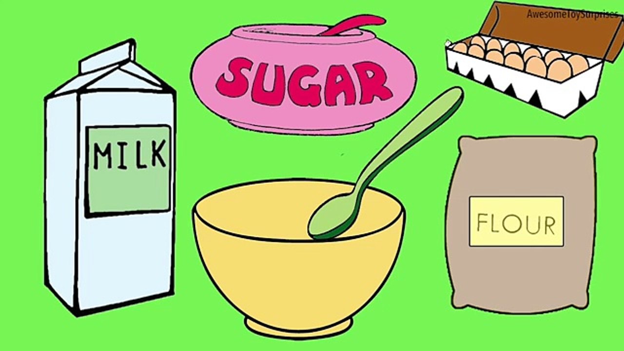 Daisy Duck Minnie Mouse Cupcake Dessert! Fun Animated Coloring Activity for Kids!