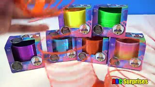Learn Colors with Magic Spring SLINKY Toys for Kids & Children