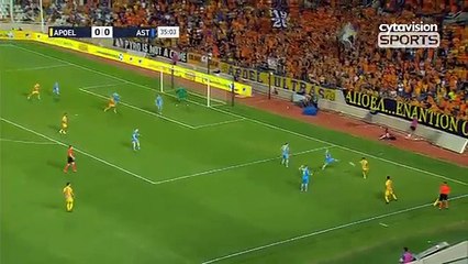 APOEL FC Vs Astana 1 - 0 (23-8-2018) Highlights
