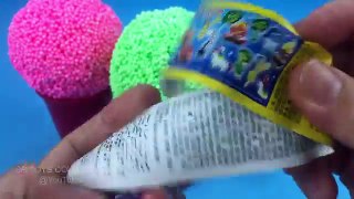 Foam Clay Ice Cream Surprise Eggs Mickey Mouse Superman Inside Out Captain America The Goo