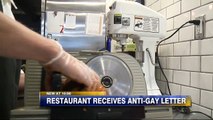 LGBT-Owned Restaurant Receives Hate Mail