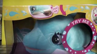 Blu Blu the Baby Dolphin talking interive plush toy review IMC Toys club petz