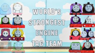 Thomas and Friends TAG TEAM Worlds STRONGEST Engine 137 TrackMaster