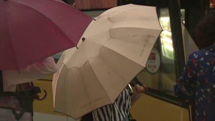 대전, 태풍 중심 빠져나가...오후까지 비 / YTN