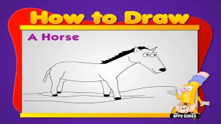 Learn to Draw Animals Horse