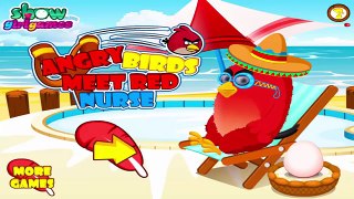 Angry Birds Meet Red Nurse The Green Pig Has Stolen Egg Games For Kids HD