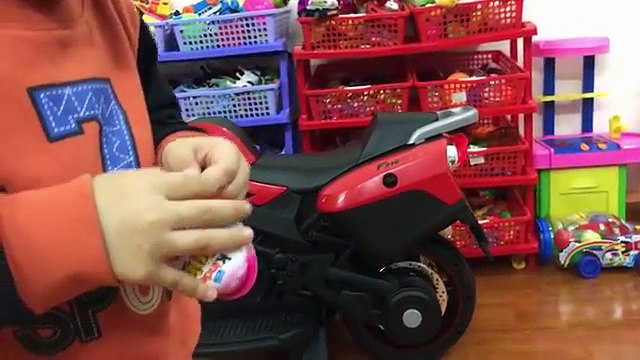 Easter egg hunt surprise eggs Kid rides bicycle and learn colors pink egg Xavi ABC kids