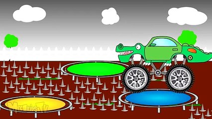 Crocodile Truck Get Clean In Car Wash Video For Kids