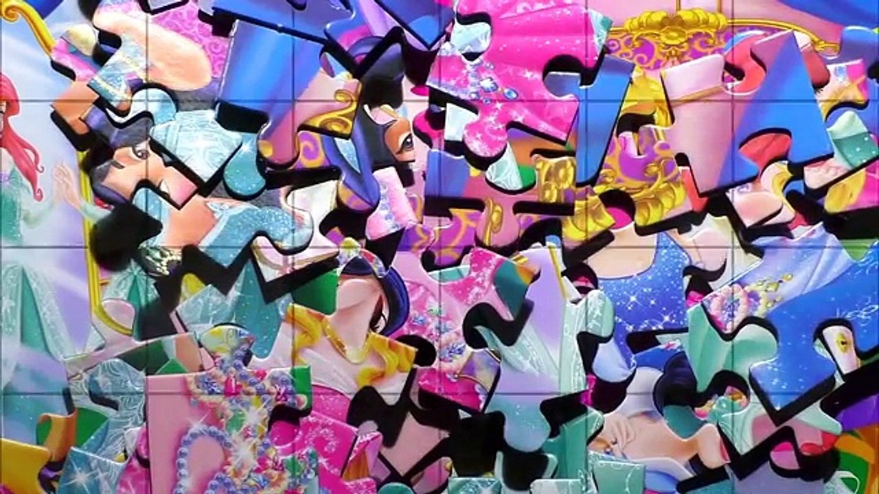 Puzzle Game Disney Princess Clementoni Rompecabezas Kids Puzzles De